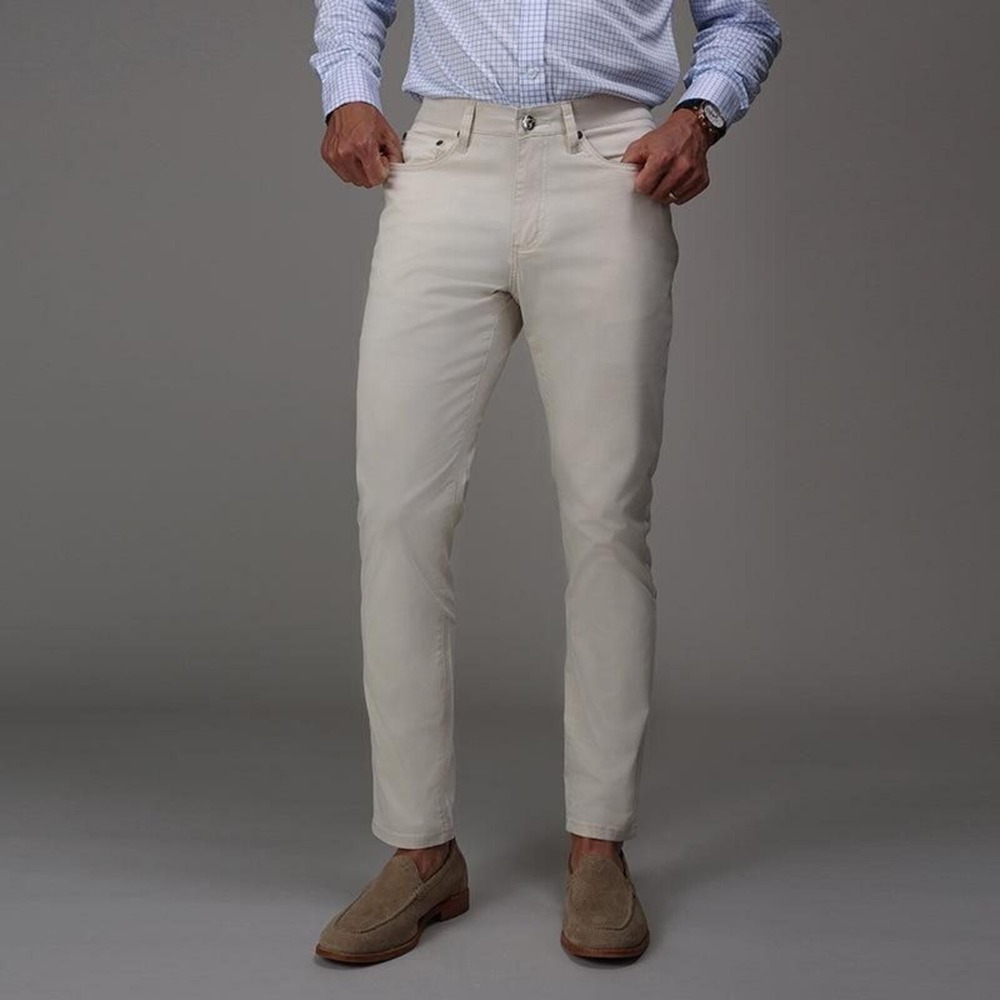 Collars & Co. NWT CEO Chino Five Pocket Cotton Stretch Pants - Size W40/L34